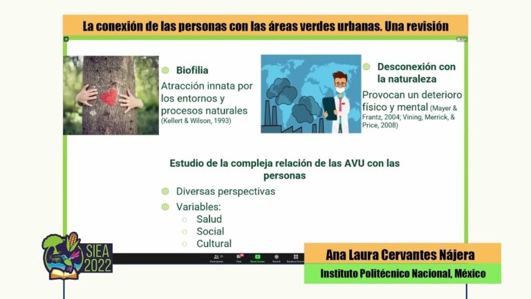Conexi&oacute;n Natural en Espacios Verdes Urbanos