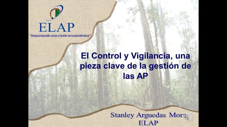 La esencialidad de la vigilancia ambiental en áreas protegidas