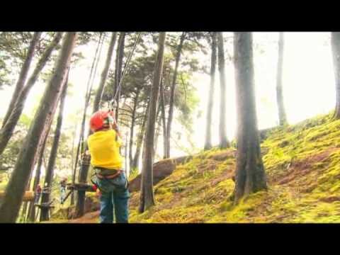 Parques Recreativos con Circuitos de Tirolinas para Ni&ntilde;os