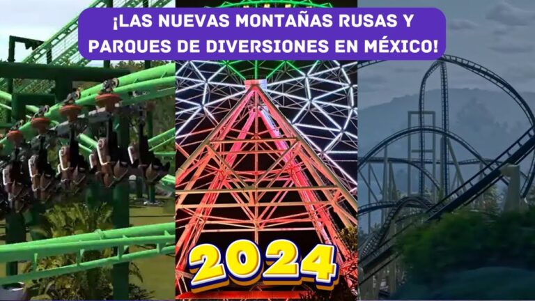 Aventura y emoci&oacute;n en monta&ntilde;as rusas de parques tem&aacute;ticos
